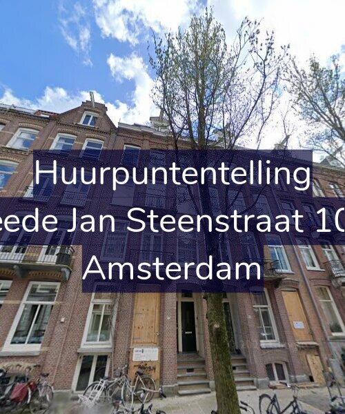 Foto gevel Huurpuntentelling voor Tweede Jan Steenstraat 106-4, Amsterdam