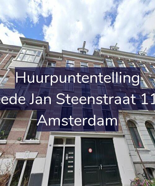 Foto gevel Huurpuntentelling voor Tweede Jan Steenstraat 111-B, Amsterdam