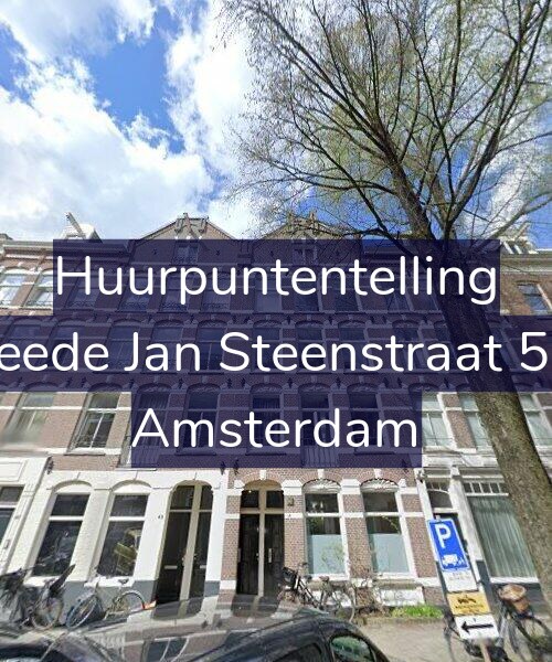 Foto gevel Huurpuntentelling voor Tweede Jan Steenstraat 51-4, Amsterdam