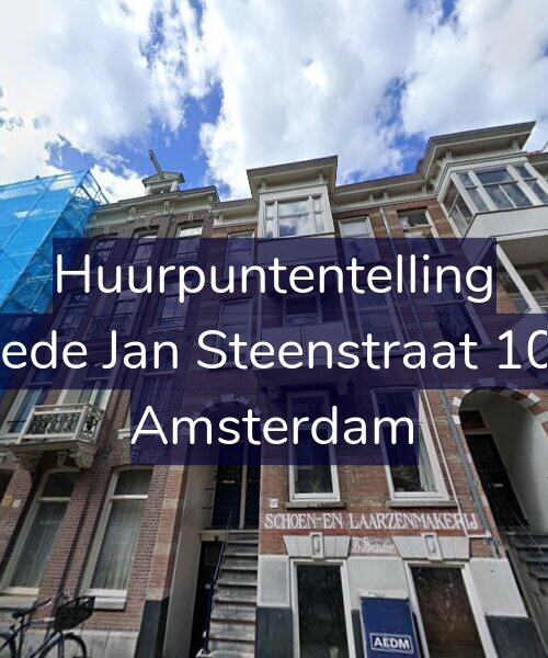 Foto gevel Huurpuntentelling voor Tweede Jan Steenstraat 107-H, Amsterdam