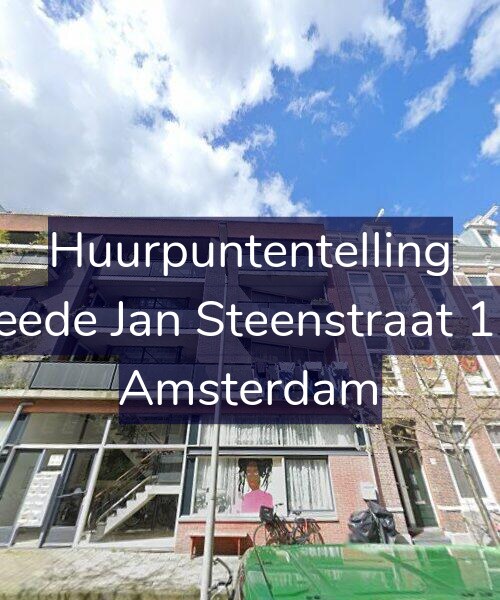 Foto gevel Huurpuntentelling voor Tweede Jan Steenstraat 11-C, Amsterdam