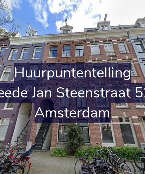 Foto gevel Huurpuntentelling voor Tweede Jan Steenstraat 52-H, Amsterdam