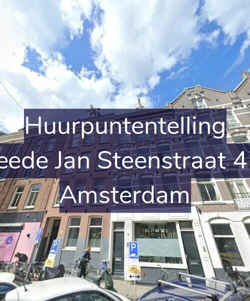 Foto gevel Huurpuntentelling voor Tweede Jan Steenstraat 47-A, Amsterdam