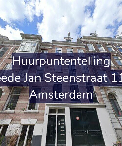 Foto gevel Huurpuntentelling voor Tweede Jan Steenstraat 111-E, Amsterdam