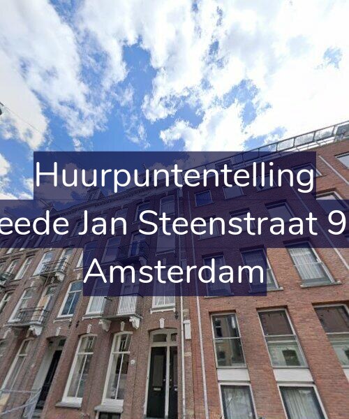 Foto gevel Huurpuntentelling voor Tweede Jan Steenstraat 92-3, Amsterdam