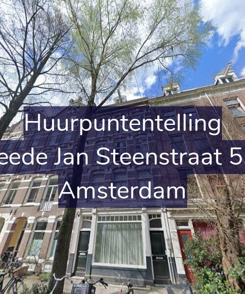 Foto gevel Huurpuntentelling voor Tweede Jan Steenstraat 53-B, Amsterdam