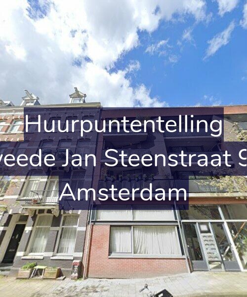 Foto gevel Huurpuntentelling voor Tweede Jan Steenstraat 9-B, Amsterdam