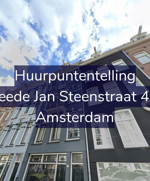 Foto gevel Huurpuntentelling voor Tweede Jan Steenstraat 46-3, Amsterdam