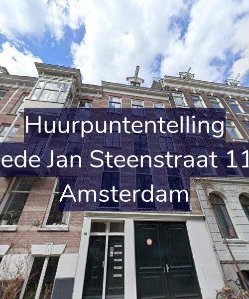 Foto gevel Huurpuntentelling voor Tweede Jan Steenstraat 111-A, Amsterdam
