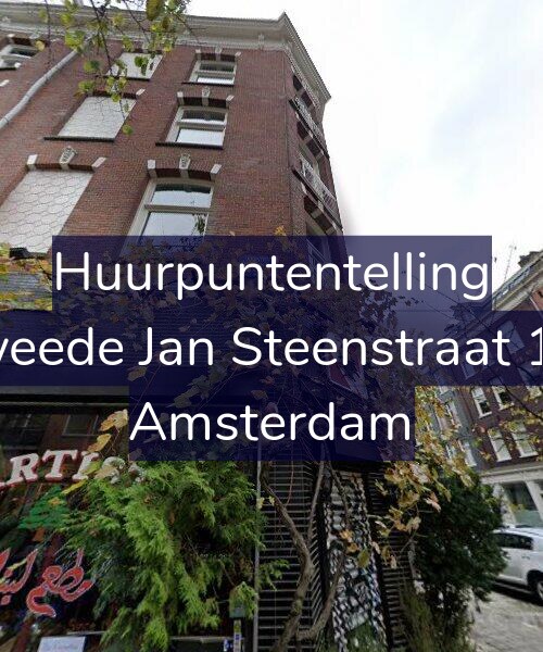 Foto gevel Huurpuntentelling voor Tweede Jan Steenstraat 1-1, Amsterdam