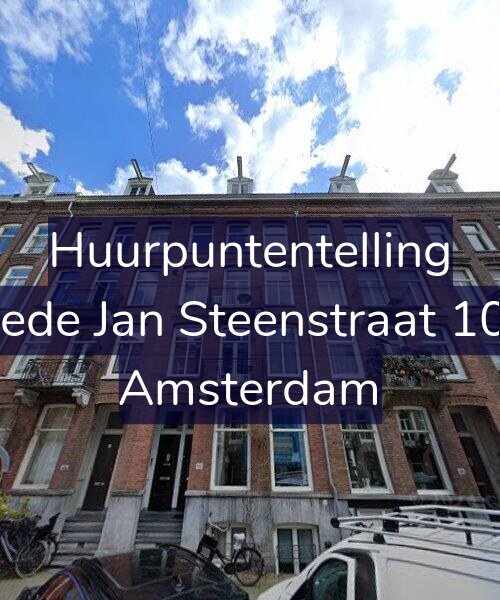 Foto gevel Huurpuntentelling voor Tweede Jan Steenstraat 100-H, Amsterdam