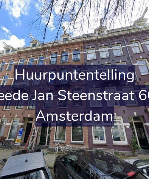 Foto gevel Huurpuntentelling voor Tweede Jan Steenstraat 60-H, Amsterdam
