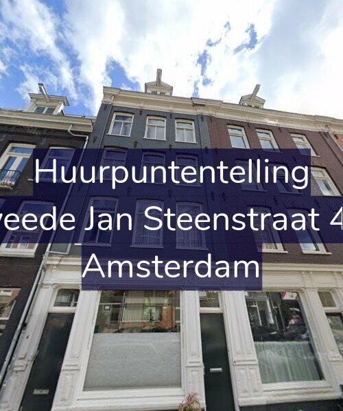 Foto gevel Huurpuntentelling voor Tweede Jan Steenstraat 4-H, Amsterdam