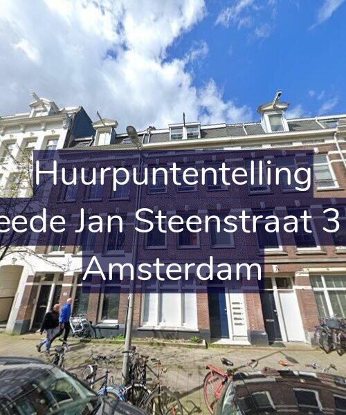 Foto gevel Huurpuntentelling voor Tweede Jan Steenstraat 31-H, Amsterdam