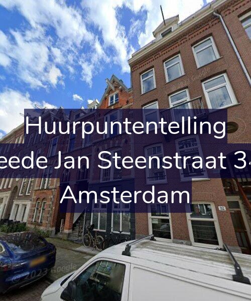 Foto gevel Huurpuntentelling voor Tweede Jan Steenstraat 34-H, Amsterdam