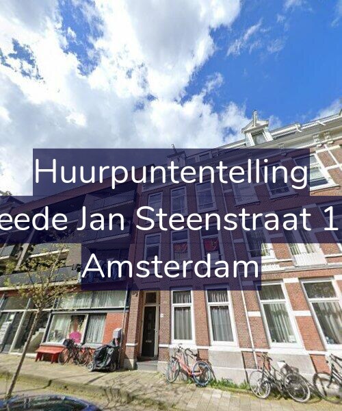 Foto gevel Huurpuntentelling voor Tweede Jan Steenstraat 13-1, Amsterdam