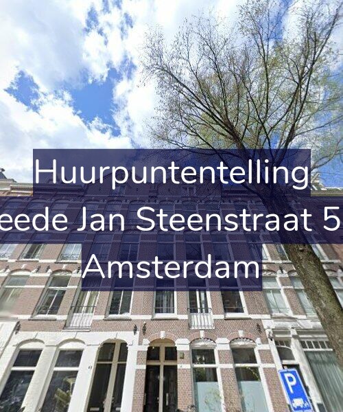 Foto gevel Huurpuntentelling voor Tweede Jan Steenstraat 51-2, Amsterdam
