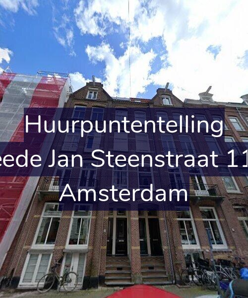 Foto gevel Huurpuntentelling voor Tweede Jan Steenstraat 110-3, Amsterdam