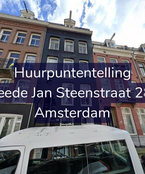 Foto gevel Huurpuntentelling voor Tweede Jan Steenstraat 28-H, Amsterdam