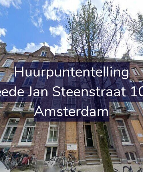 Foto gevel Huurpuntentelling voor Tweede Jan Steenstraat 106-3, Amsterdam