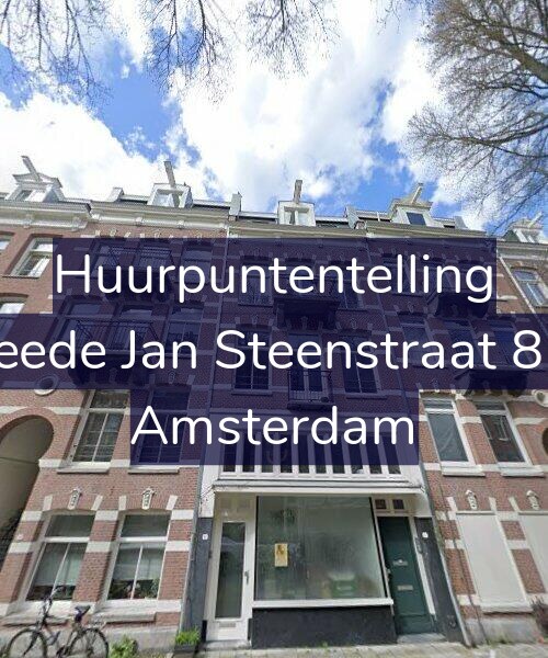 Foto gevel Huurpuntentelling voor Tweede Jan Steenstraat 81-C, Amsterdam