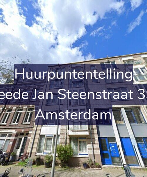 Foto gevel Huurpuntentelling voor Tweede Jan Steenstraat 39-C, Amsterdam