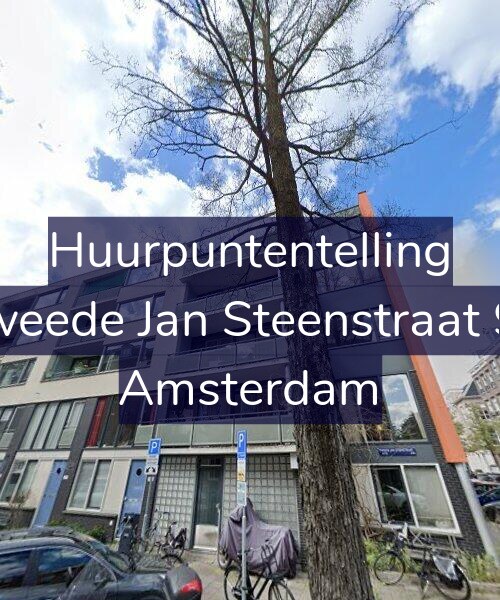 Foto gevel Huurpuntentelling voor Tweede Jan Steenstraat 93, Amsterdam