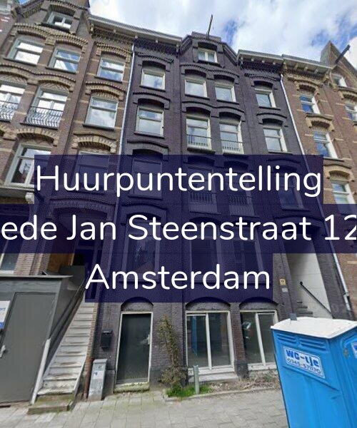 Foto gevel Huurpuntentelling voor Tweede Jan Steenstraat 121-H, Amsterdam