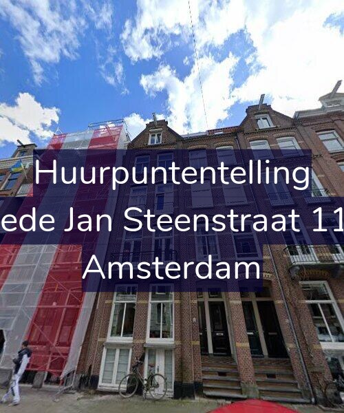 Foto gevel Huurpuntentelling voor Tweede Jan Steenstraat 110-H, Amsterdam