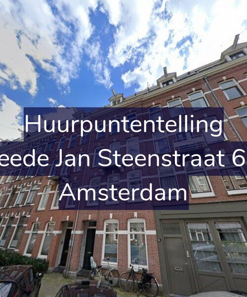 Foto gevel Huurpuntentelling voor Tweede Jan Steenstraat 68-1, Amsterdam