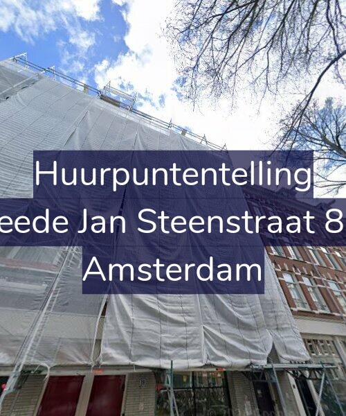 Foto gevel Huurpuntentelling voor Tweede Jan Steenstraat 80-2, Amsterdam