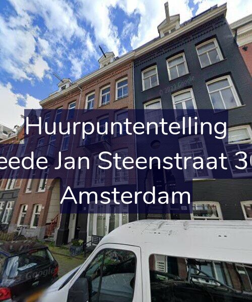Foto gevel Huurpuntentelling voor Tweede Jan Steenstraat 30-H, Amsterdam