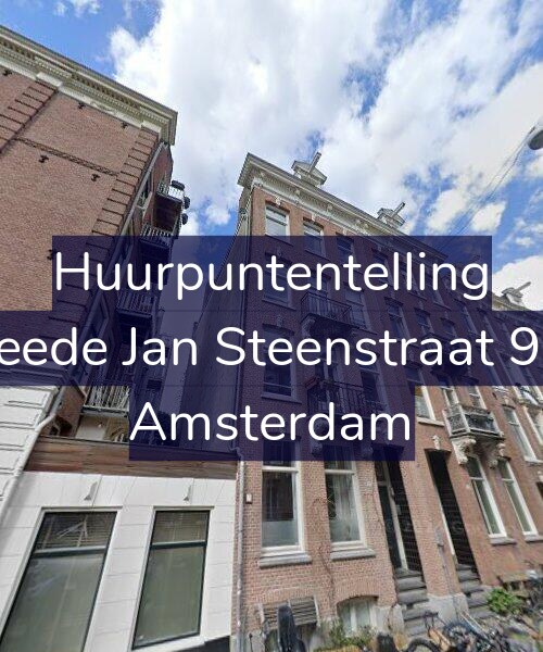 Foto gevel Huurpuntentelling voor Tweede Jan Steenstraat 95-1, Amsterdam