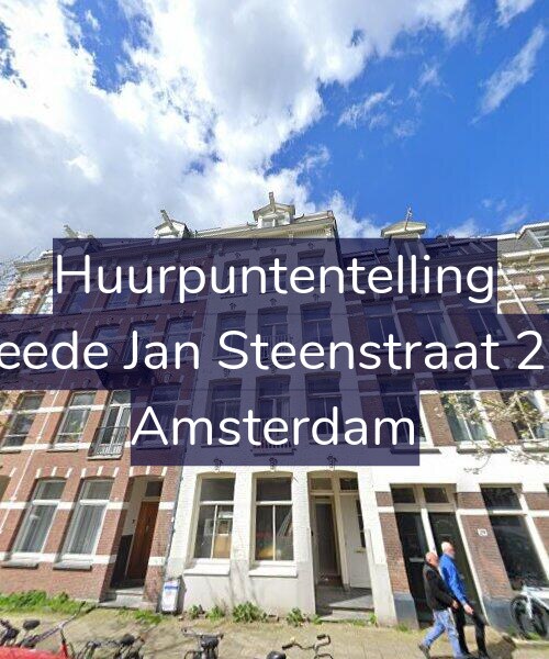 Foto gevel Huurpuntentelling voor Tweede Jan Steenstraat 27-4, Amsterdam