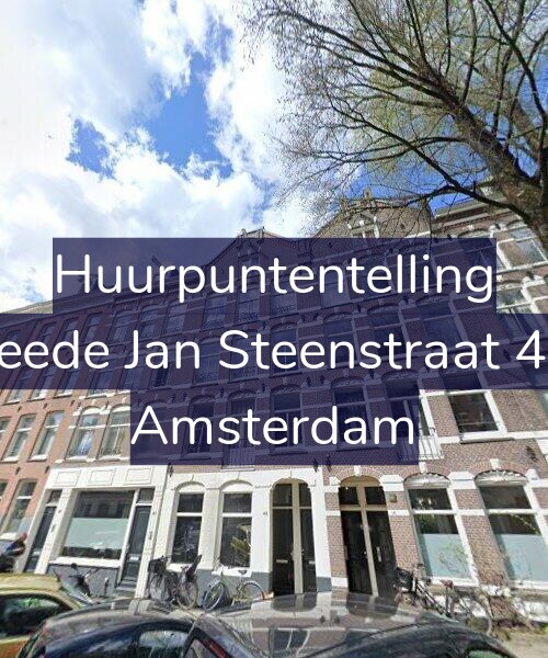 Foto gevel Huurpuntentelling voor Tweede Jan Steenstraat 49-F, Amsterdam