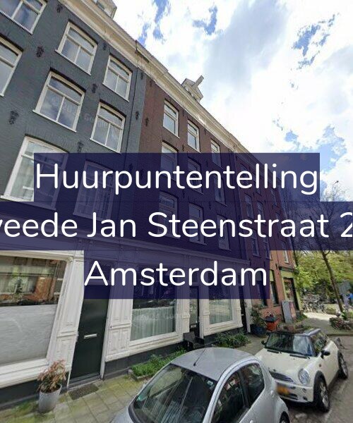 Foto gevel Huurpuntentelling voor Tweede Jan Steenstraat 2-H, Amsterdam