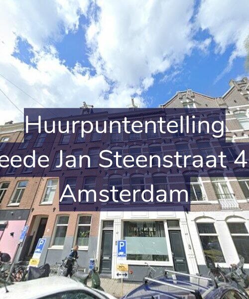 Foto gevel Huurpuntentelling voor Tweede Jan Steenstraat 47-E, Amsterdam
