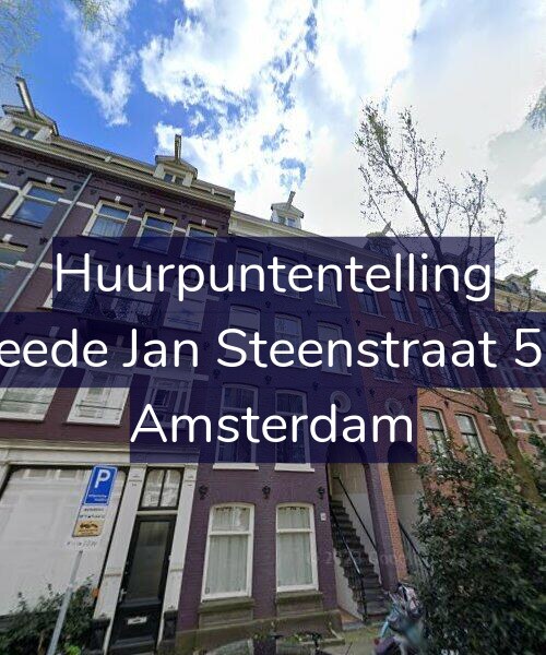 Foto gevel Huurpuntentelling voor Tweede Jan Steenstraat 54-1, Amsterdam