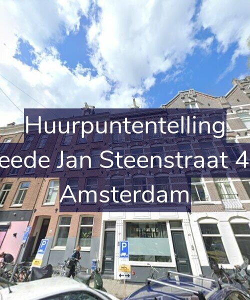 Foto gevel Huurpuntentelling voor Tweede Jan Steenstraat 47-F, Amsterdam