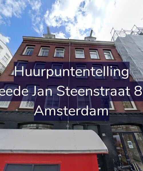 Foto gevel Huurpuntentelling voor Tweede Jan Steenstraat 86-3, Amsterdam