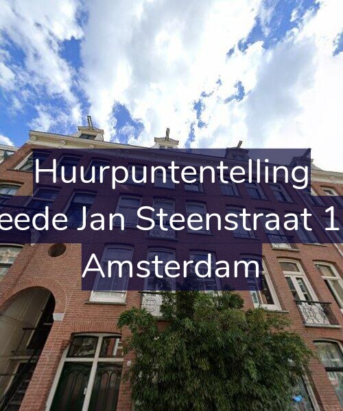 Foto gevel Huurpuntentelling voor Tweede Jan Steenstraat 14-2, Amsterdam