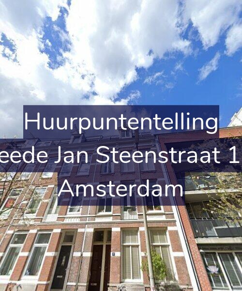 Foto gevel Huurpuntentelling voor Tweede Jan Steenstraat 17-2, Amsterdam
