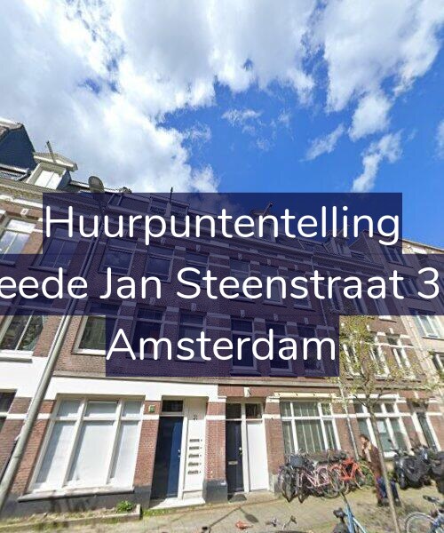Foto gevel Huurpuntentelling voor Tweede Jan Steenstraat 33-2, Amsterdam