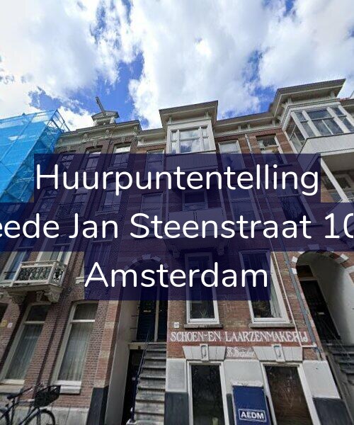 Foto gevel Huurpuntentelling voor Tweede Jan Steenstraat 107-3, Amsterdam