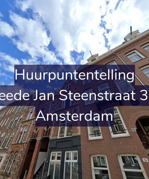 Foto gevel Huurpuntentelling voor Tweede Jan Steenstraat 34-2, Amsterdam