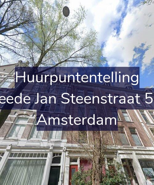 Foto gevel Huurpuntentelling voor Tweede Jan Steenstraat 55-2, Amsterdam