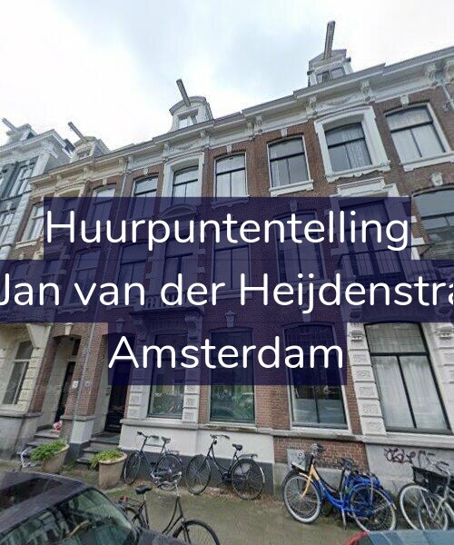 Foto gevel Huurpuntentelling voor Tweede Jan van der Heijdenstraat 88-H, Amsterdam