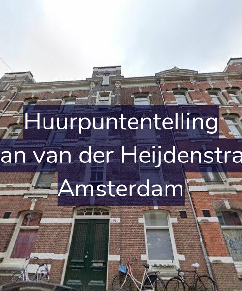 Foto gevel Huurpuntentelling voor Tweede Jan van der Heijdenstraat 62-3R, Amsterdam