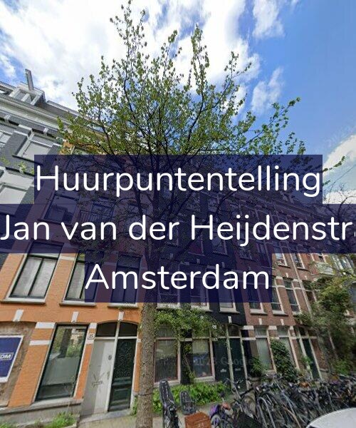 Foto gevel Huurpuntentelling voor Tweede Jan van der Heijdenstraat 27-1, Amsterdam