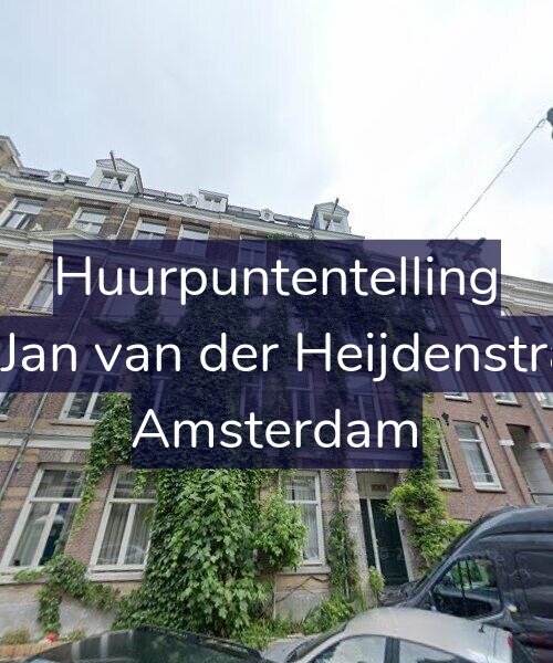 Foto gevel Huurpuntentelling voor Tweede Jan van der Heijdenstraat 83-1, Amsterdam